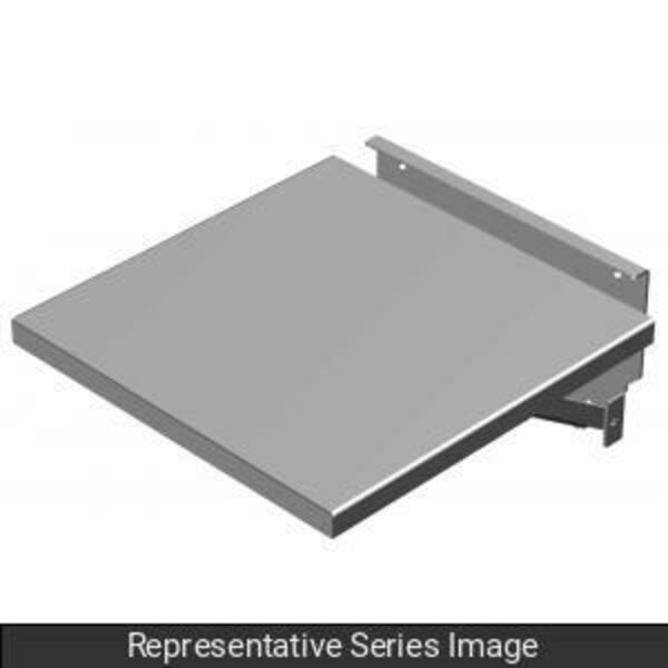 Hammond Fold Down Shelf 12X12, Steel/Gray FDS1212GY